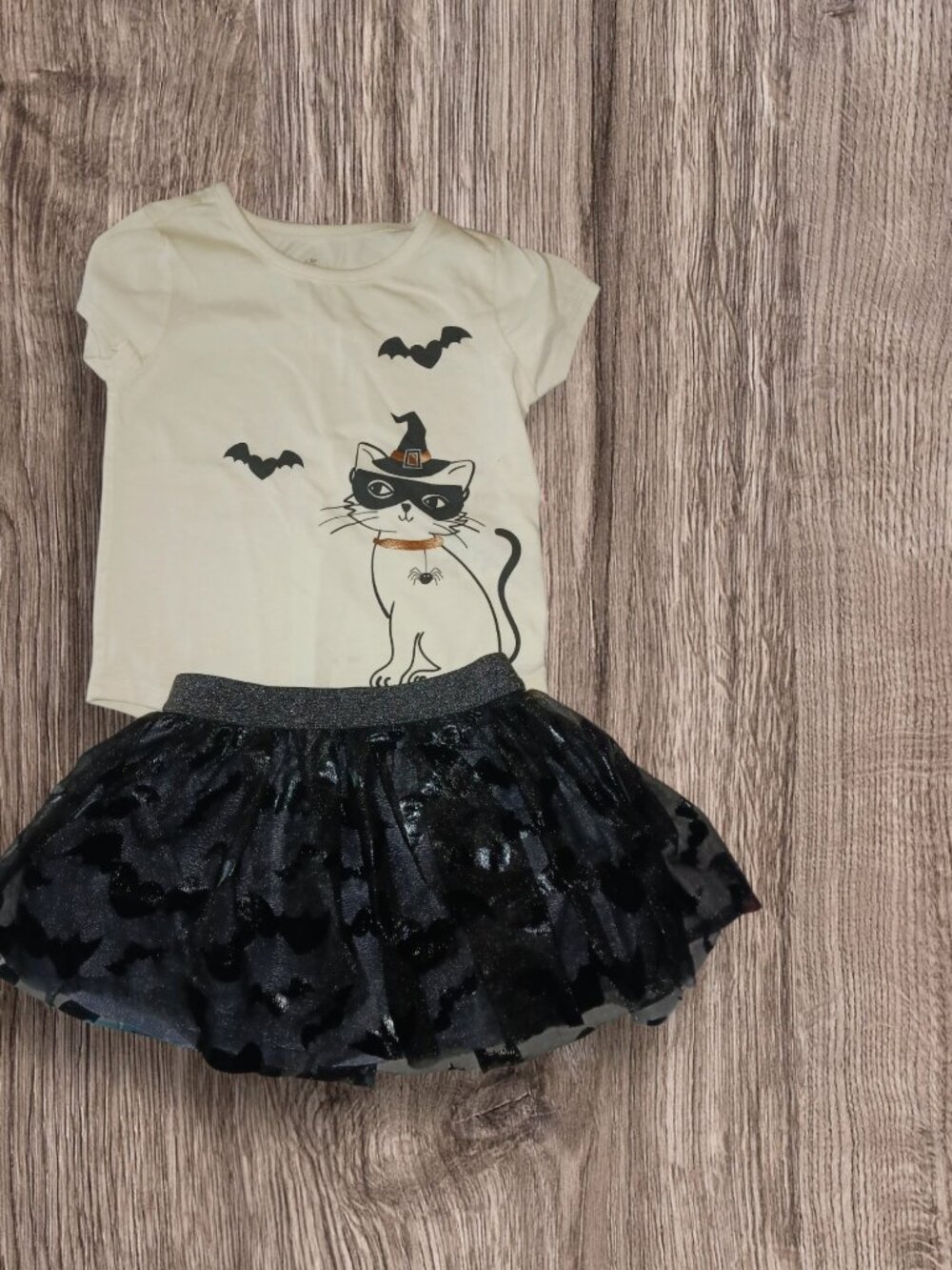 Celebrate Halloween Toddler Girls Cat & Tutu Dress Size 18M